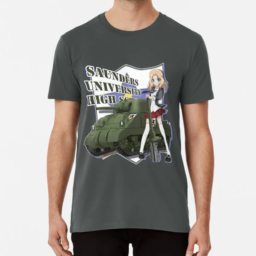 Saunders/футболка для старшей школы футболка девочек с надписью und panzer kay world of tanks