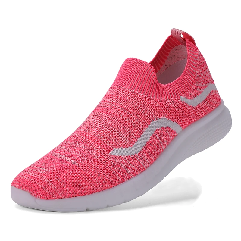 Women Tennis Shoes Outdoor Mesh Fitness Fabric Sock Sneakers Female Sport Flats Shoes Chaussures Femme Tenis Zapatillas Mujer