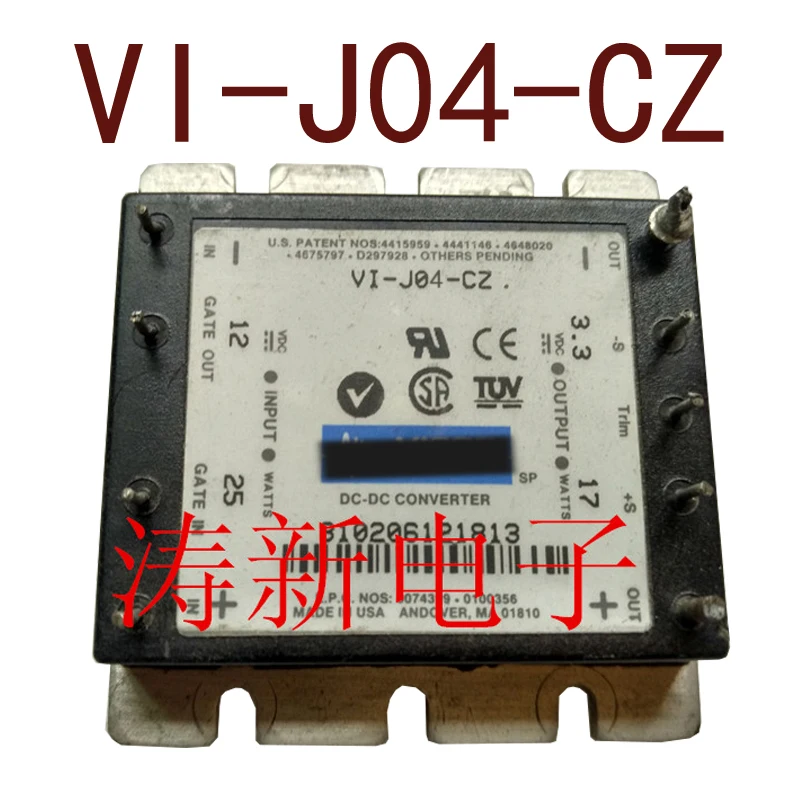 

Original-- VI-J04-CZ DC12V-48V25W0.52A 1 year warranty ｛Warehouse spot photos｝