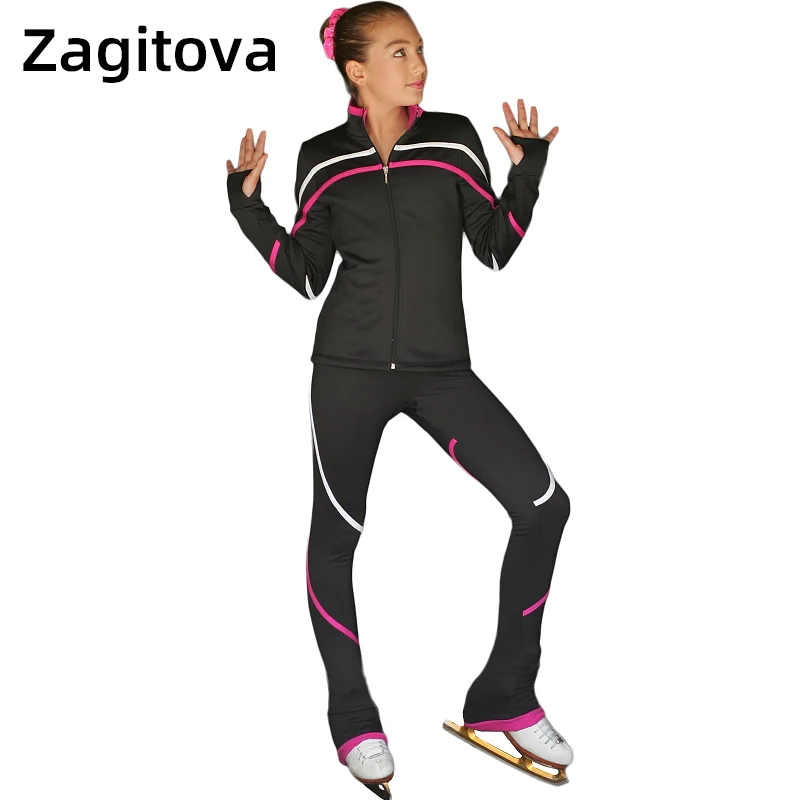 

Figure Skating Practice Suit For Girls And Women Skating Practice Suit For Gymnastics Suit Black
