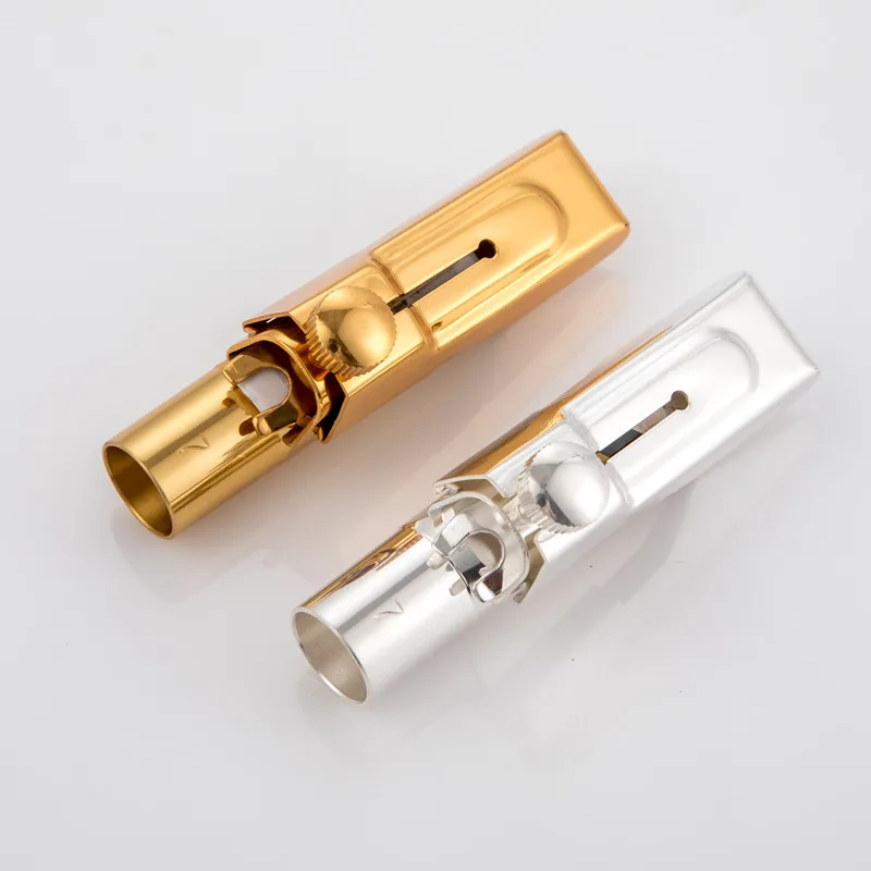 

High Quality Professional Tenor Soprano Alto Saxophone Metal Mouthpiece R54 Gold Plating Sax Mouth Pieces Accessories Size 56789
