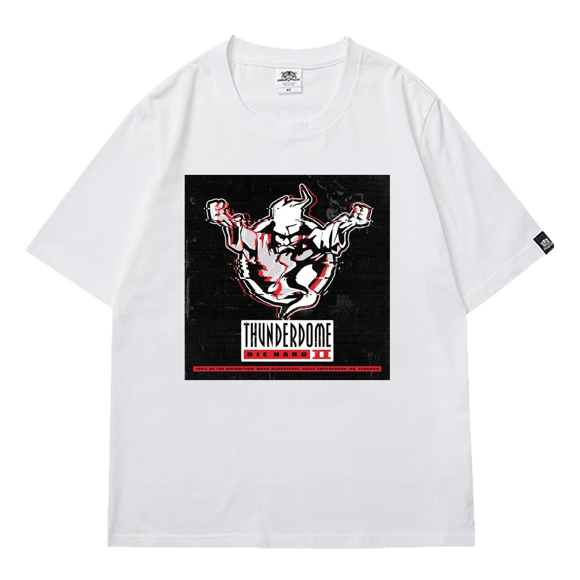 

Cool Thunderdome Girl Oversized T-shirt Women 2021 Summer Short Sleeve T-shirts Woman T-shirt Y2k Loose Harajuku Street Top