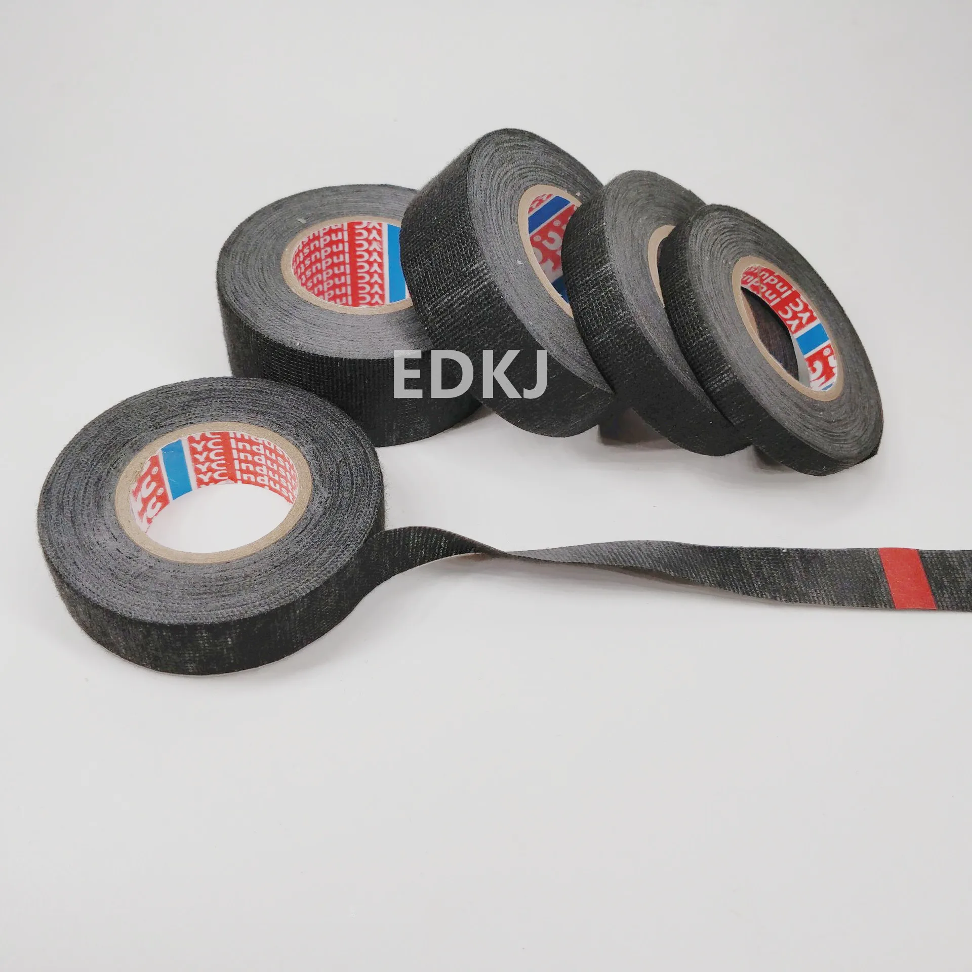 

1pcs Width 9/15/19/25/32MM Length15M New Tesa Type Coroplast Adhesive Cloth Tape For Cable Harness Wiring Loom