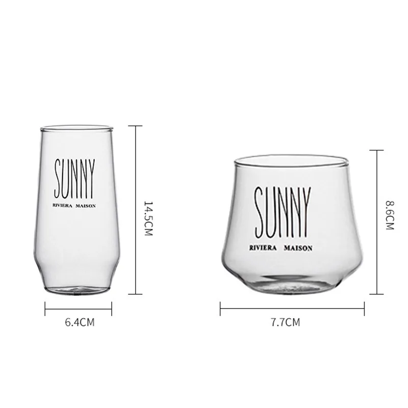 

Creative Glass Cup Can Shape Tea Juice Milk Cup Wine Glass Drink Cup High Borosilicate Glass Durable Drinkware