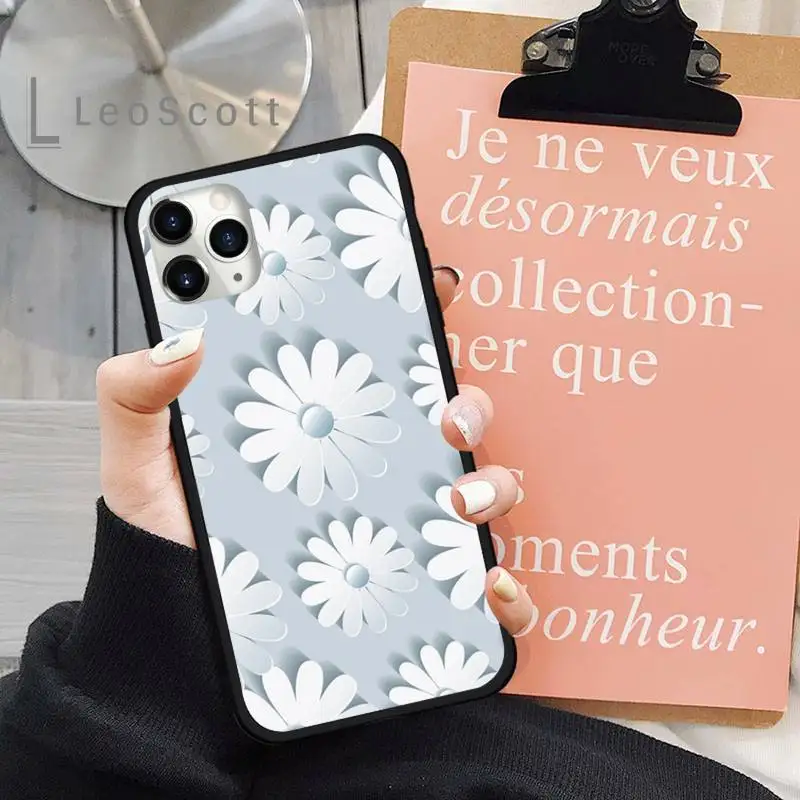 

flower Phone Case for iPhone 11 12 pro XS MAX 8 7 6 6S Plus X 5S SE 2020 XR