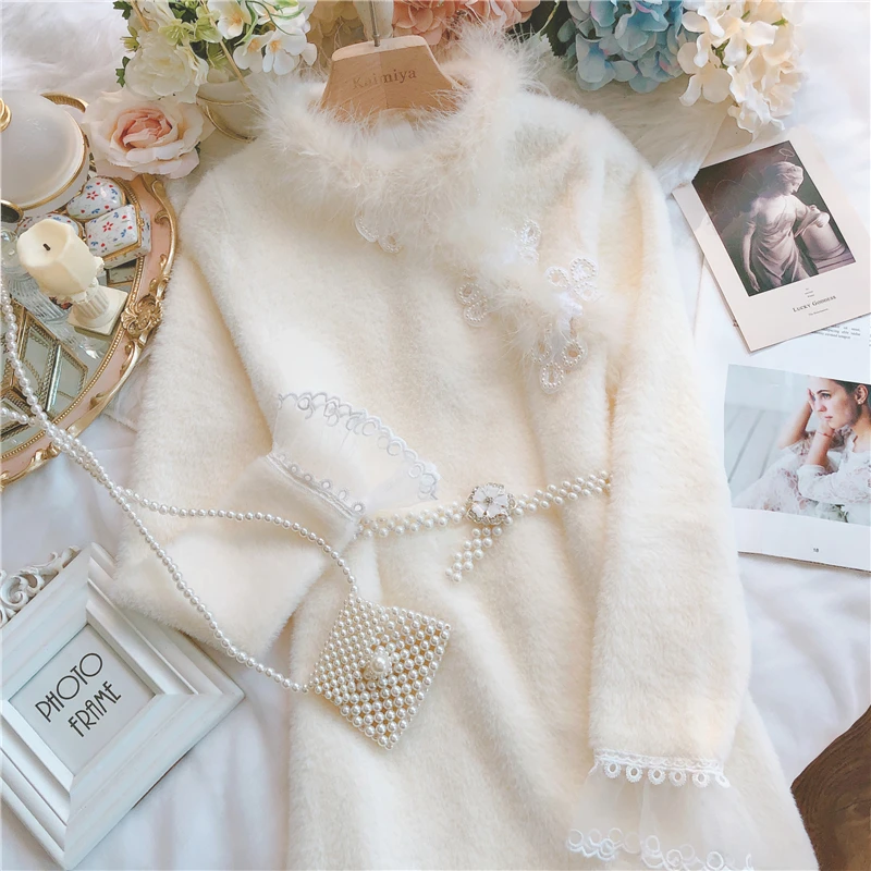 

wind restoring ancient ways brim temperament aristocratic wind mink fur collar cultivate morality bushiness waist dress