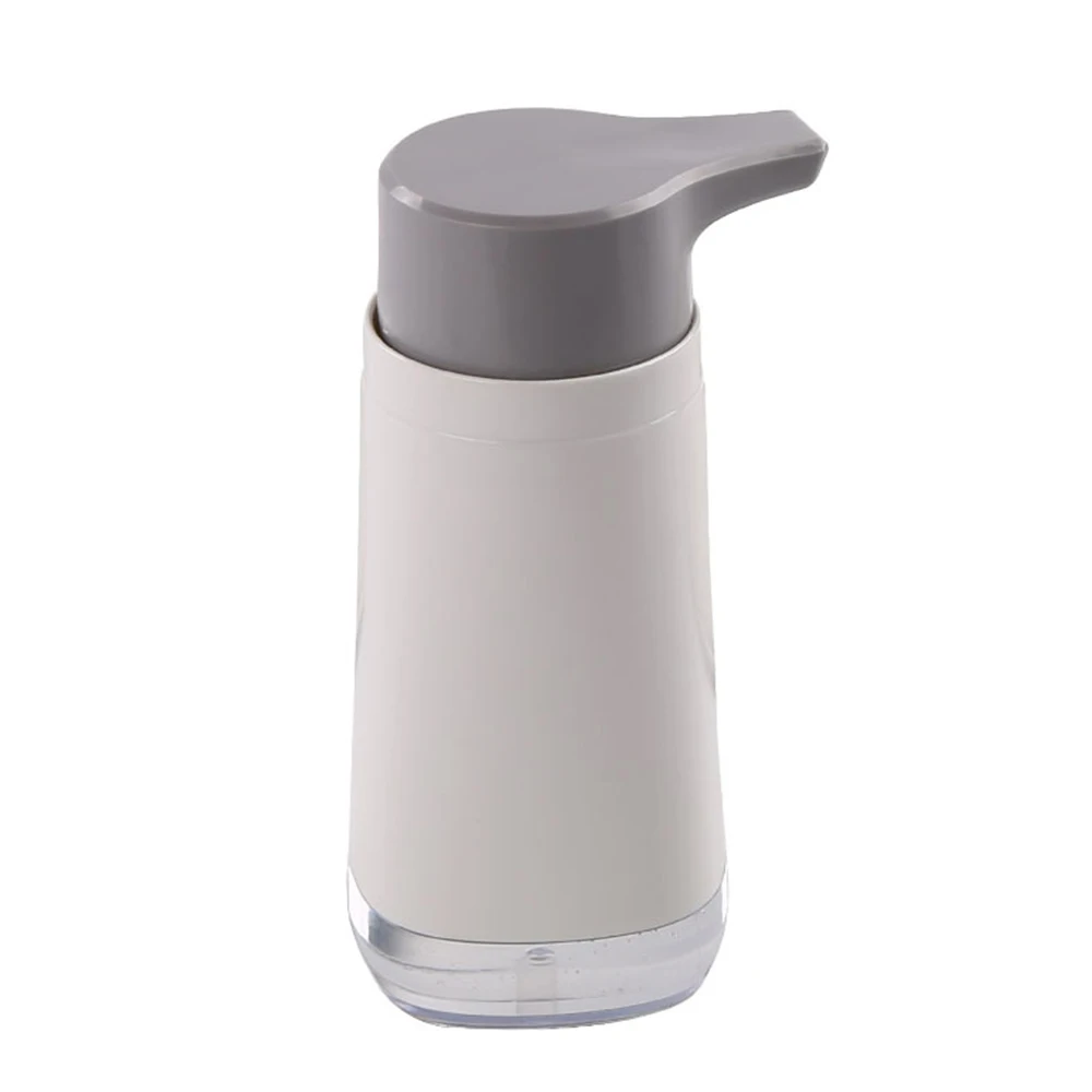 Manual Press Shampoo Soap Dispenser ABS + AS Material Bathroom Shower Liquid Lotion Pump Container Bottle