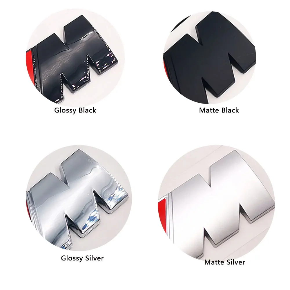 

Car Sticker Auto Front Grille Emblem Accessories ABS Original Car Material For BMW 45mm 55mm 72mm 90mm