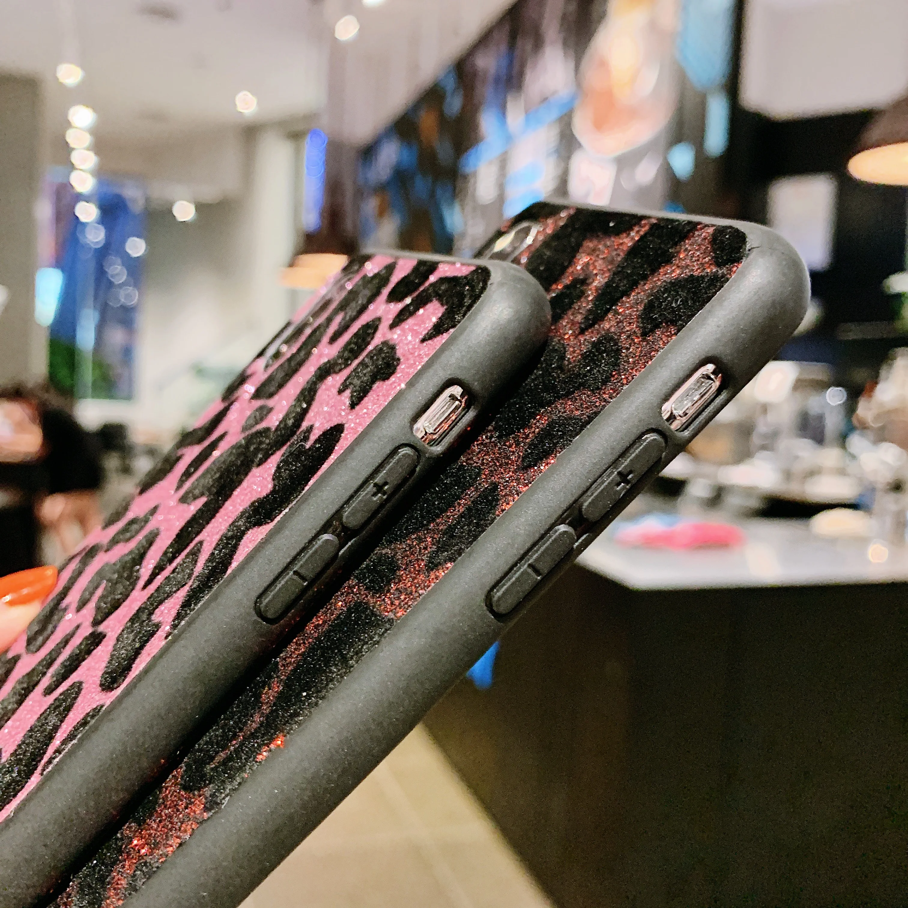 Блестящий леопардовый чехол для телефона Samsung Galaxy S10 S9 S8 A7 2018 A9s A6 A8 A10 A30 A50 A70 J4 Plus j6