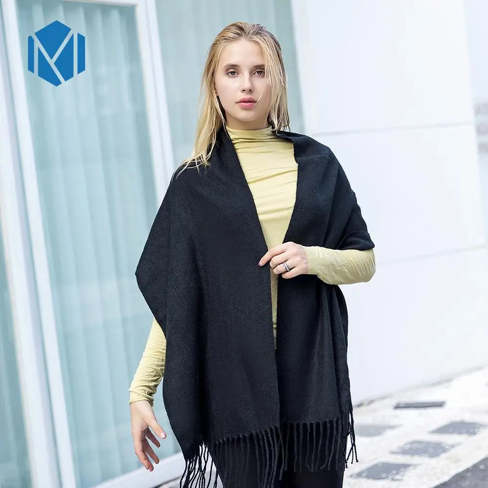 Осенне зимний плотный шарф из искусственного кашемира 190*35 см роскошная длинная