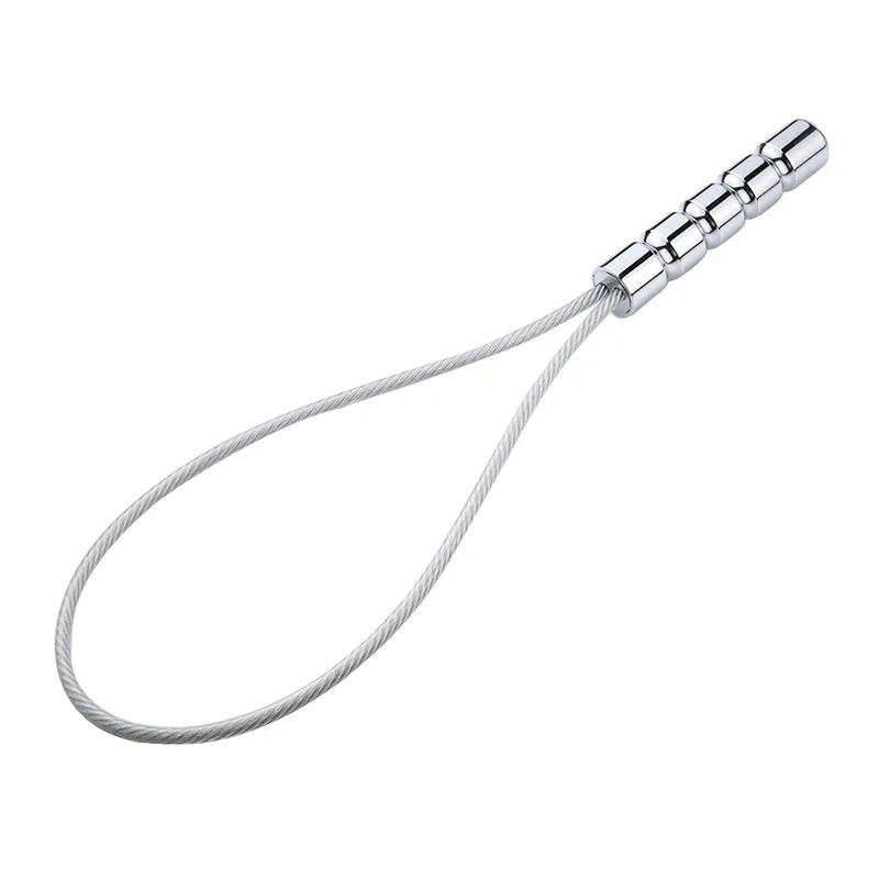 Outdoor EDC Self Defense Steel Wire Whip Stainless Metal Handle for Women Anti-wolf Tool | Безопасность и защита