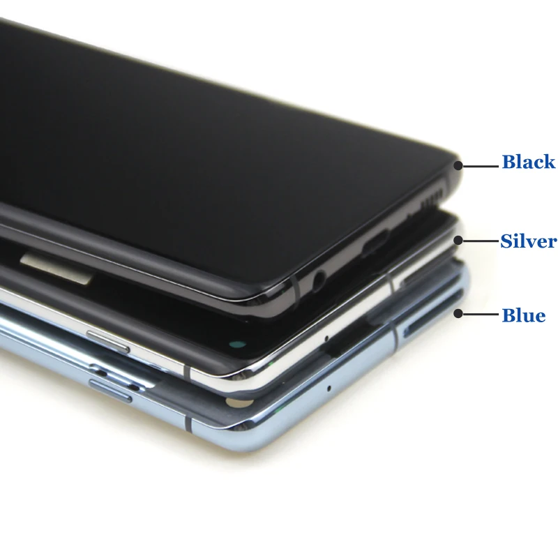 Оригинальный Женский ЖК-дисплей для Samsung Galaxy S10 Plus с рамкой G973F/DS G973 G975A