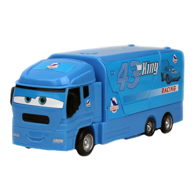 

Disney Pixar 3 Mac Lightning McQueen Alloy Uncle cars disney truck Jackson Storm 1:55 casting model car children birthday gift