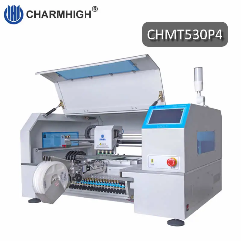 CHM-T530P4 (4 головки 30 кормушек) CHMT530P4 настольная SMD SMT машина для отбора и установки CL