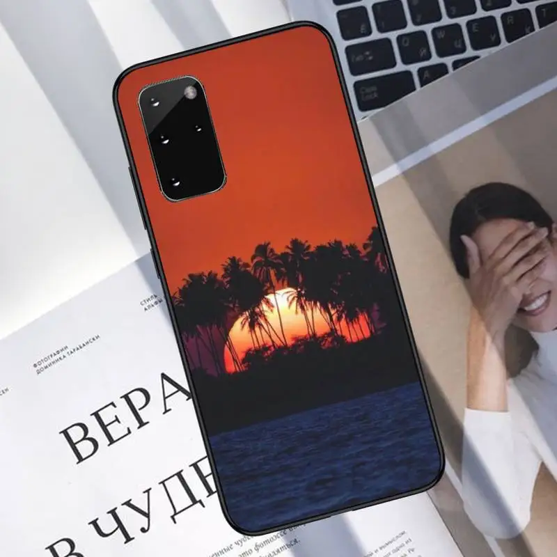 

Street lamp Phone Case For Samsung A40 A31 A50 A51 A71 A20E A20S S8 S9 S10 S20 Plus note 20 ultra
