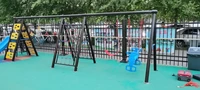 outdoor baby swing chair playground childrens plastic slide garden toys seat kids monkey bars set children child swing nest q96