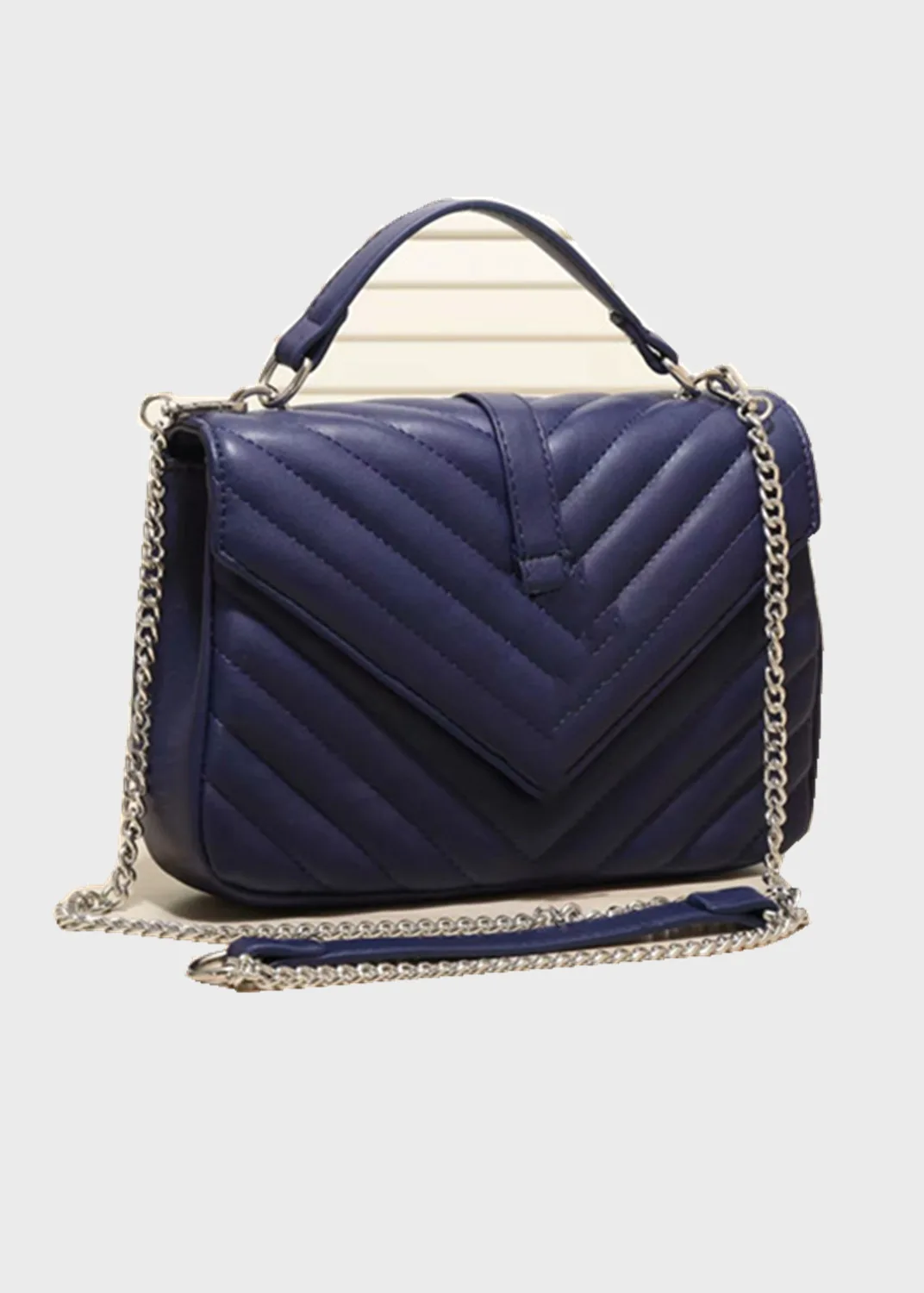 

2021 new bag women's versatile chain small square bag luxury brand v-grain small bag Single Shoulder Messenger Bag