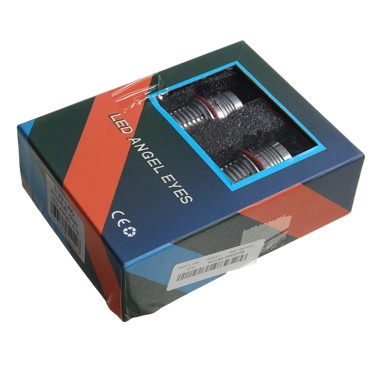 

2X 60w White Angle Eyes LED Marker HALO Ring Light Bulb For BMW E39 E53 X5 E60 E61 E63 E64 E65 E66 E83 X3 E87