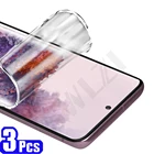 Гидрогелевая Защитная пленка для samsung galaxy s8 s9 s10 lite s10E s20 FE s21 Ultra plus s7 edge, 3 шт.
