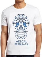 mezcal t shirt mexico vintage tequila sugar oaxaca skull gift cool tee 69 tee shirt summer style casual wear