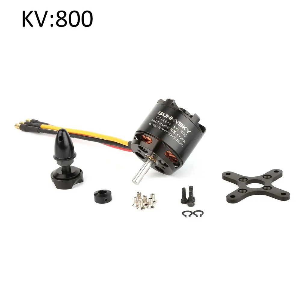 

SunnySky X3120 (3842) 30E 46-50-дюймовый 3D мотор для дрона, улучшенный мотор 800kv 950kv 1100kv, гоночный мотор для дрона, аксессуары для РУ самолетов