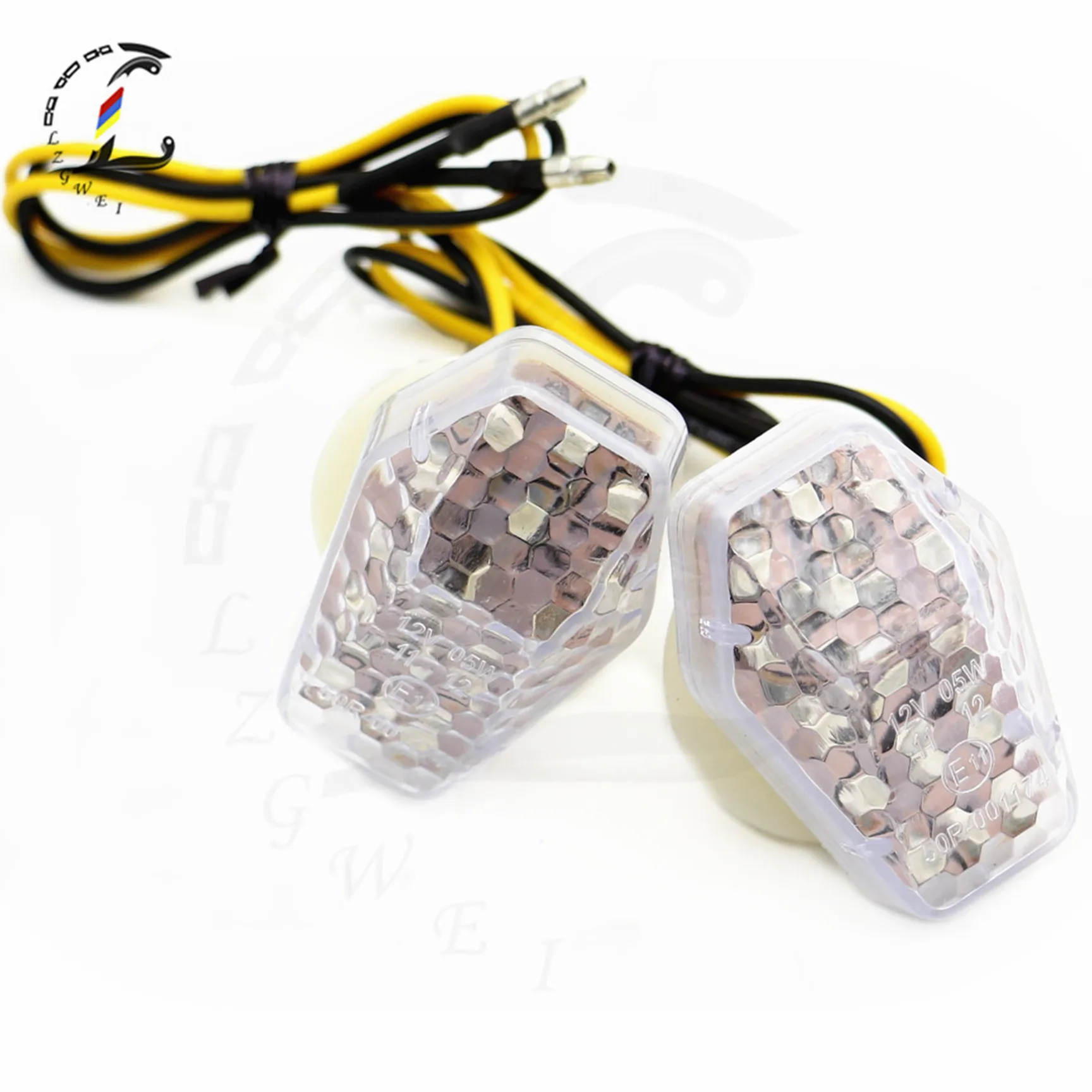 Мотоцикл заподлицо светодиодный Поворотники передние светильник для Suzuki GSXR 600 750