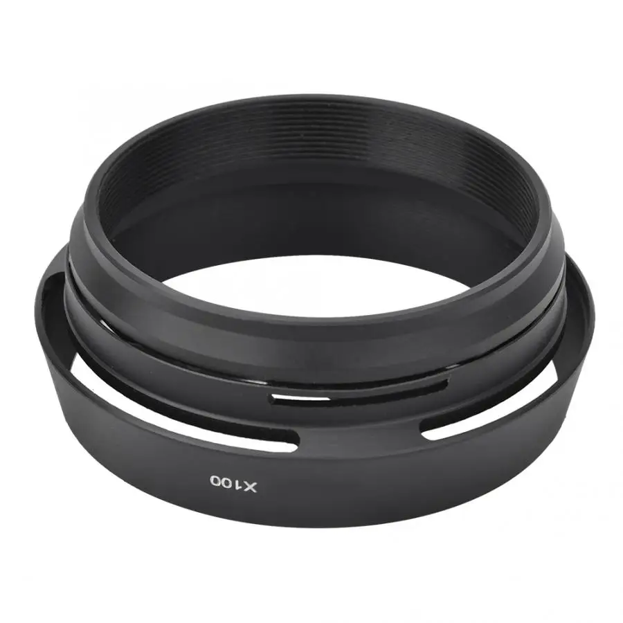Бленда для объектива 1 шт. металлическая бленда камеры FUJIFILM X100 | Электроника