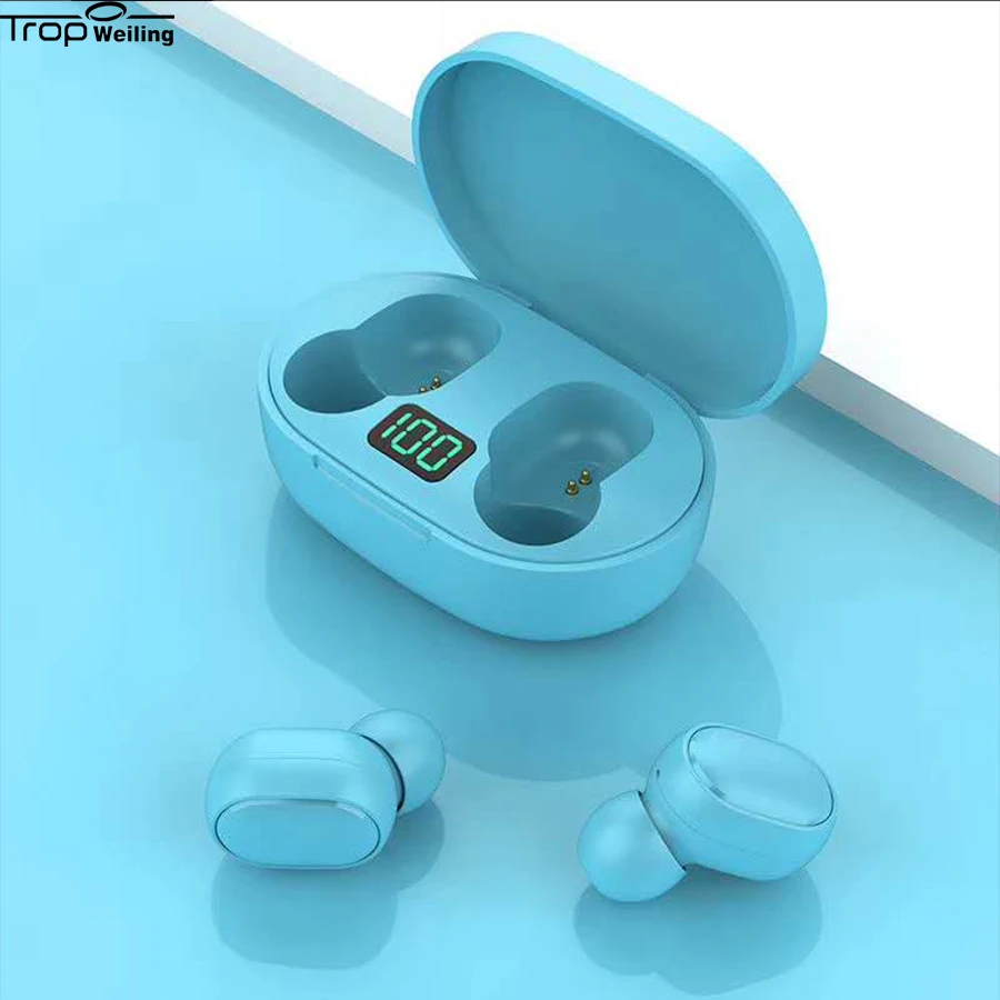 Беспроводные наушники Trop Weiling Bluetooth 5 0 спортивные TWS с шумоподавлением микрофон