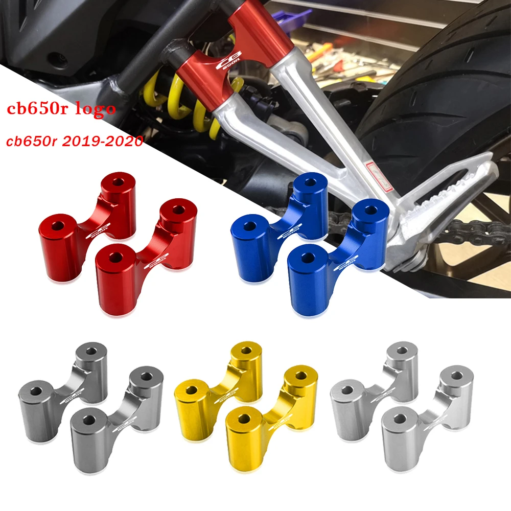 Мото Аксессуары для задних подножек с ЧПУ Алюминиевый сплав подножники Honda cb 650r