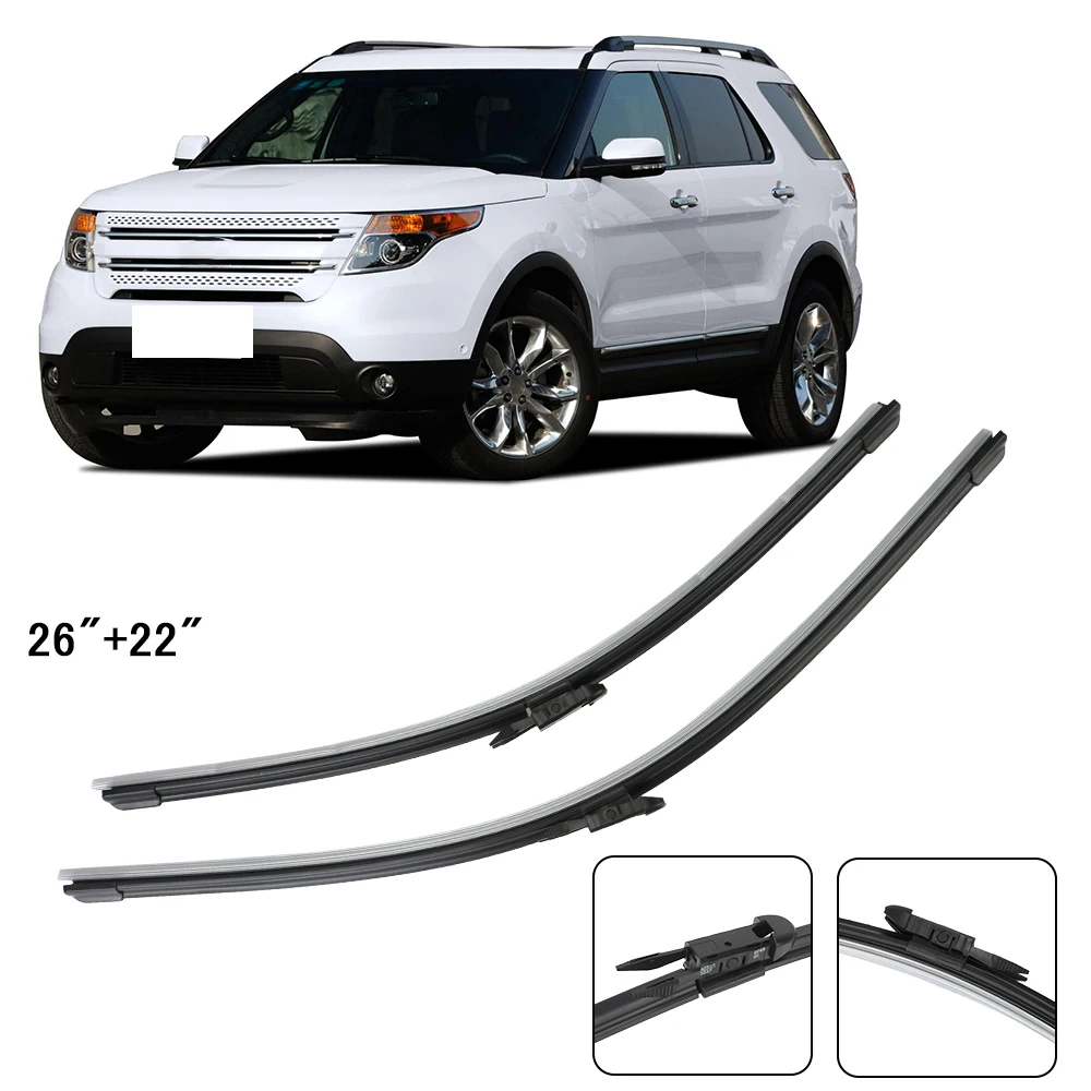 

Щетки стеклоочистителя для Ford Explorer 2011-2019, 26 + 22 дюйма
