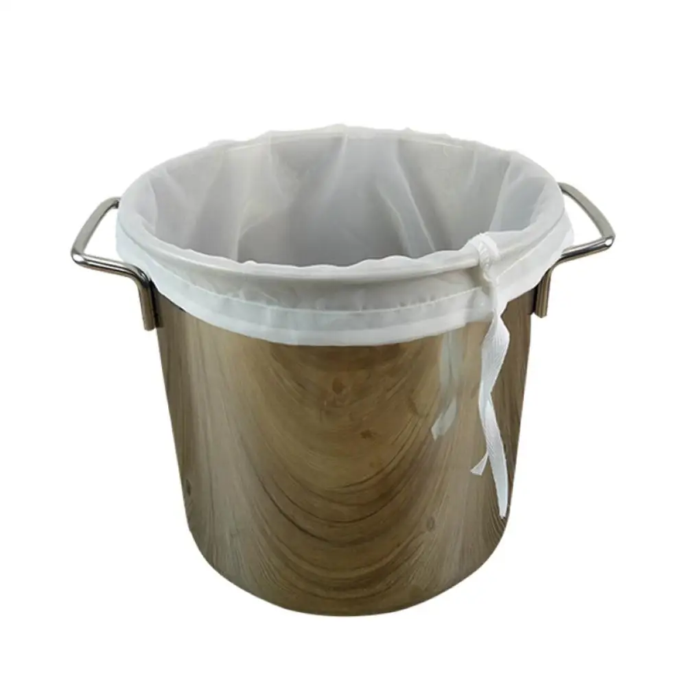 Домашний многоразовый шнурок 100 сетчатый фильтр для вина пива сока кофе мешок