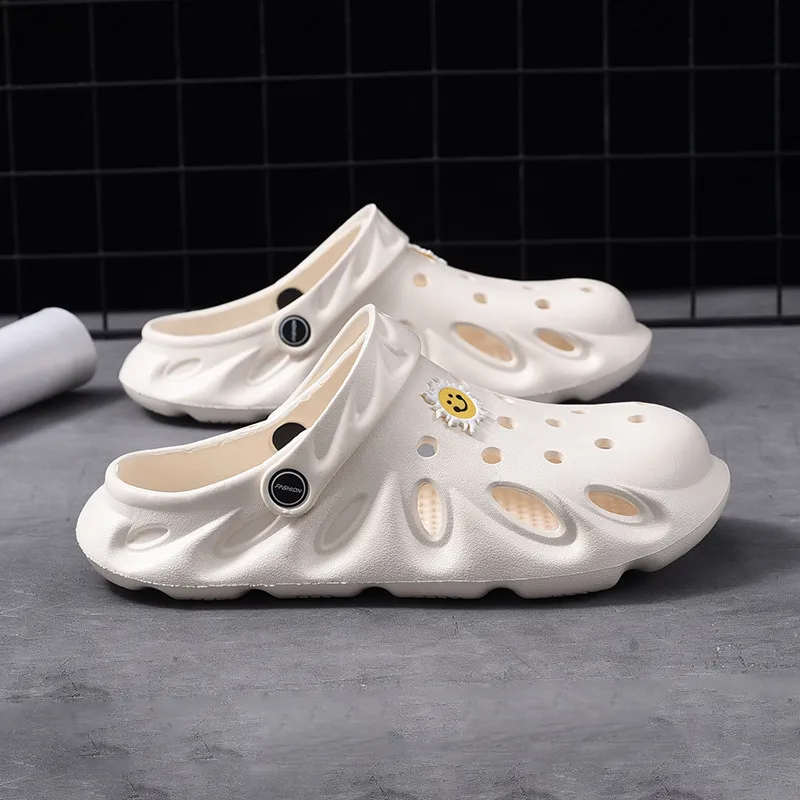 

Шлепанцы мужские для дома, модные роскошные сандалии, удобная мягкая пляжная обувь, повседневные тапки, большие размеры