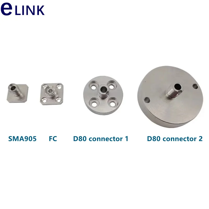 Переходник для оптоволоконного кабеля D80 SMA905 FC, 5 шт.