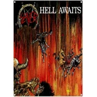 Баннеры рок-группы большого размера, флаги, гобелен на стену, металлическая музыкальная холщовая печать, винтажный интерьерный декор, страшное кровавое искусство A2