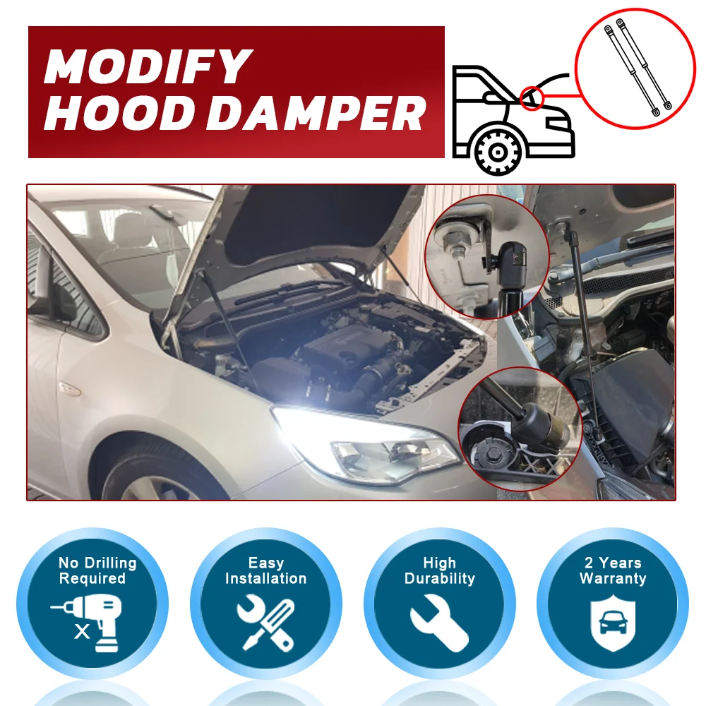 Передняя Амортизатор капота для Toyota Corolla 1995-2002 Универсал Sprinter Carib газовые стойки