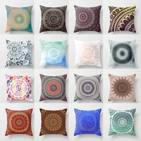 4545cm bohemian style throw pillows cover mandala pillow case seat sofa bedroom living room cushion cover home decoration gift
