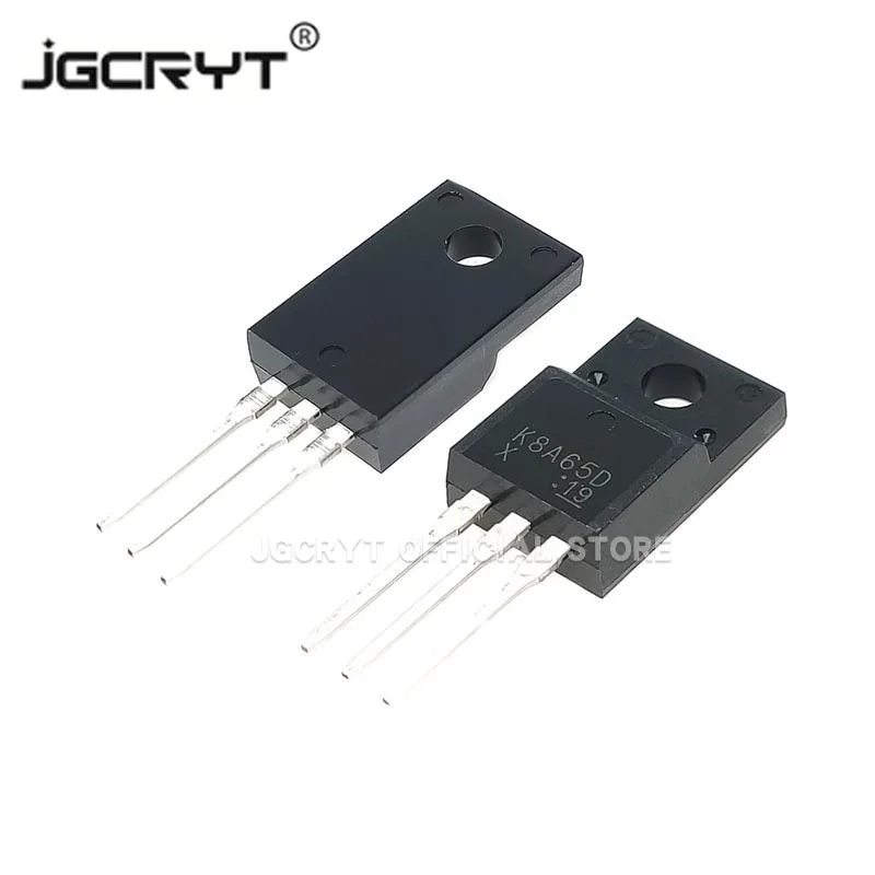 5шт/лот Новая оригинальная TK8A65D K8A65D напрямую вставляется в TO-220F 8A650V NPN полевой транзистор.