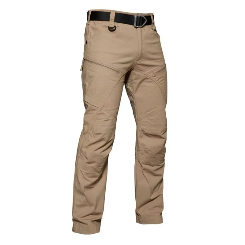 

Outdoor Men Cargo Pants Multi Pocket Military Army Hunting Pants Mountain Climing Hiking Trekking Jogger Trousers No Belt