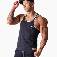 2020 summer new mens tank top gyms workout fitness bodybuilding sleeveless shirt male cotton clothing casual singlet vest wzfjm