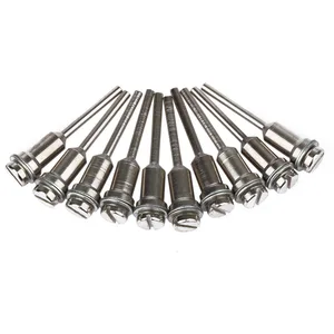 10 шт. 3,17 мм хвостовик Cuttig дисковая шпилька из быстрорежущей стали режущая шпилька фиксированный отрезной диск дисковый держатель для Dremel аксессуары вращающиеся инструменты