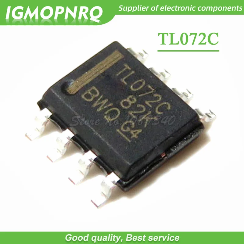 Бесплатная доставка 50 шт./лот SMD TL072 (072C) TL072CDT / TL072CDR SOP8 новый оригинальный |