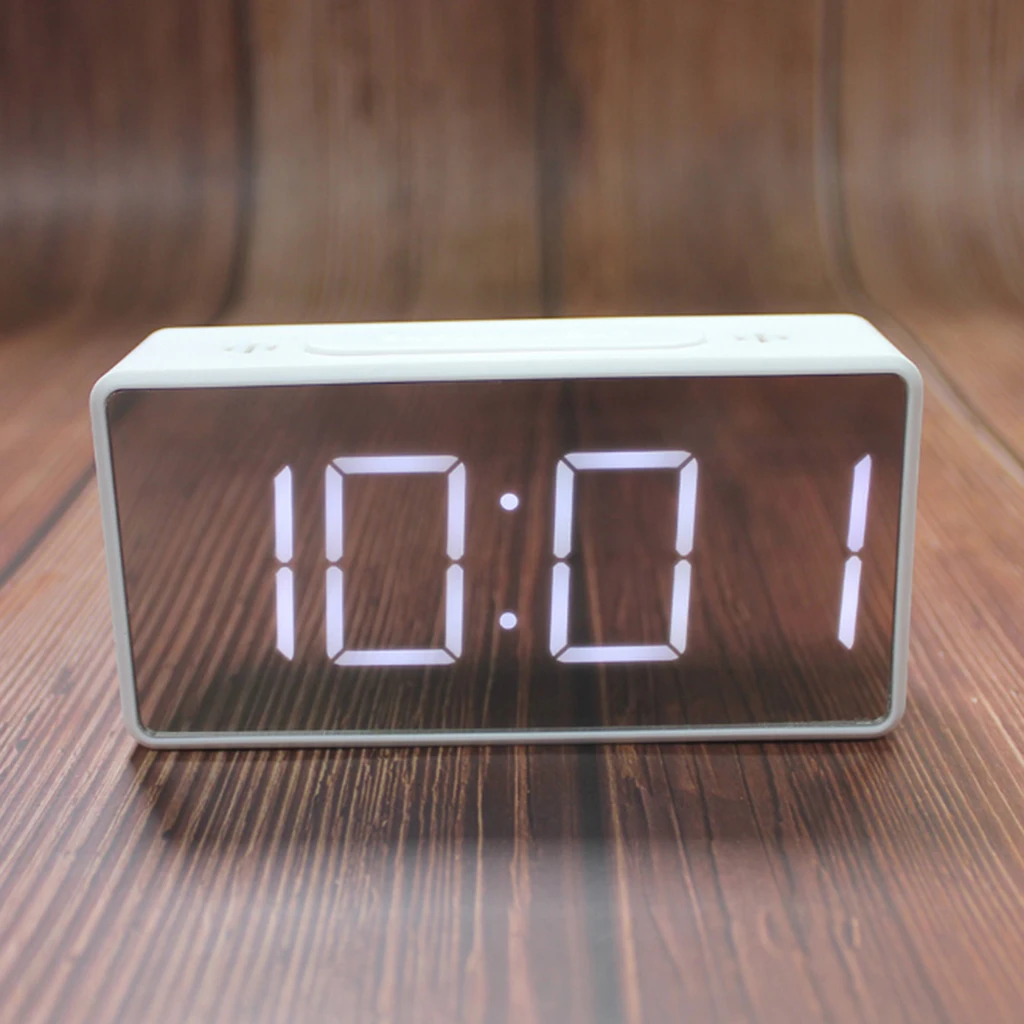 Electronic Alarm Clock Radio-Bluetooth Stereo Speakers,FM Ra