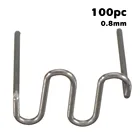 100 шт. автомобильные бамперы, пластиковый сварочный аппарат, сварочная проволока, пластиковые сварочные штифты, Ремонтный аппарат, стандартная предварительно вырезанная волна, степлер