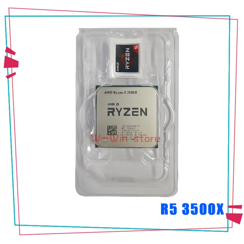 Новый процессор AMD Ryzen 5 3500X R5 3500X3 6 GHz шестиядерный 7NM 65W L3 = 32M 100 000000158 Socket AM4| |