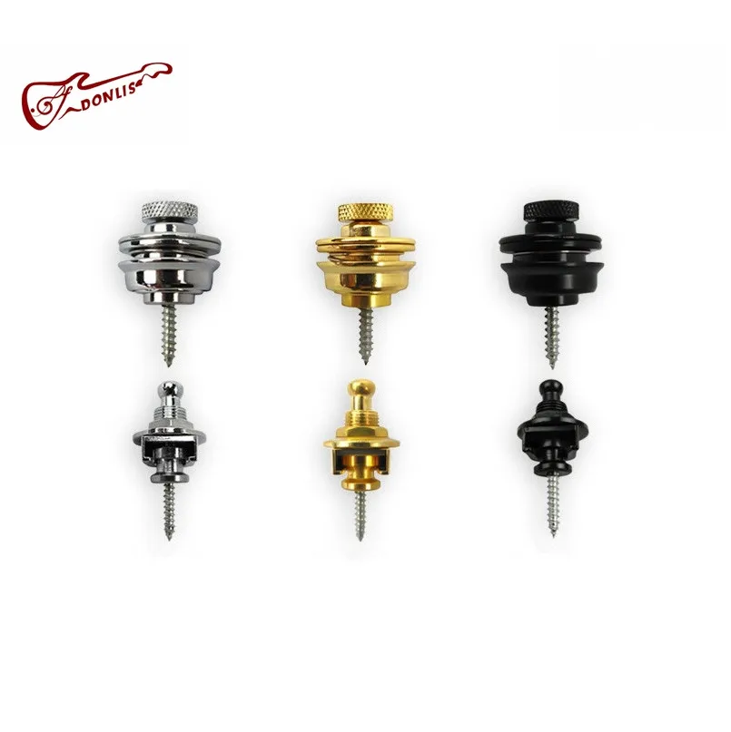 2 шт. упак. безопасный замок для гитарного ремня ремешок гитары с кнопкой