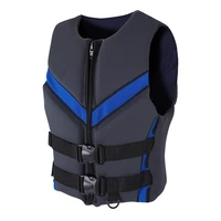 2021 new neoprene life vest men women water sports buoyancy jacket kayka life vest fishing vest ski drifting vest prevention