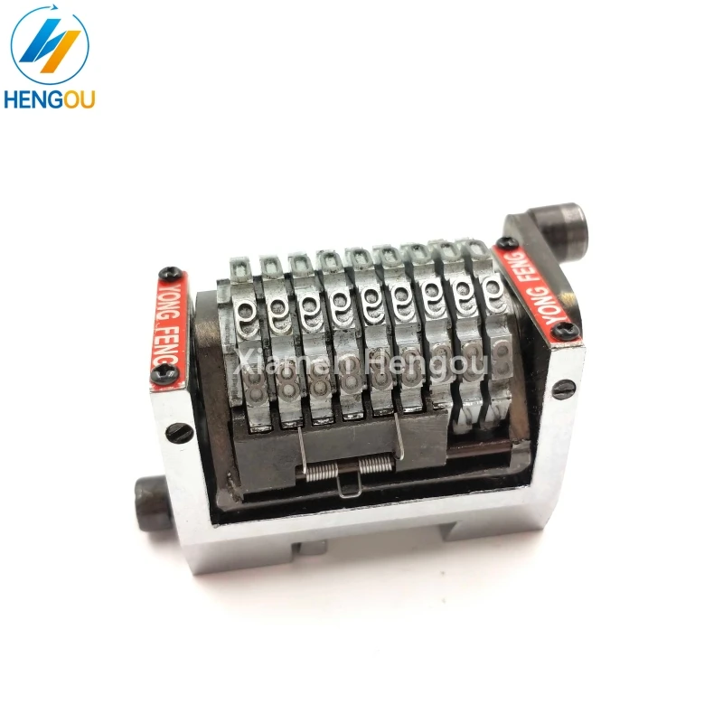 3d printer roller 1 Piece 22.3" GTO numerator 9 digits GTO numbering machine horizontal backward with arm spring back itself not sinkable roller of printer