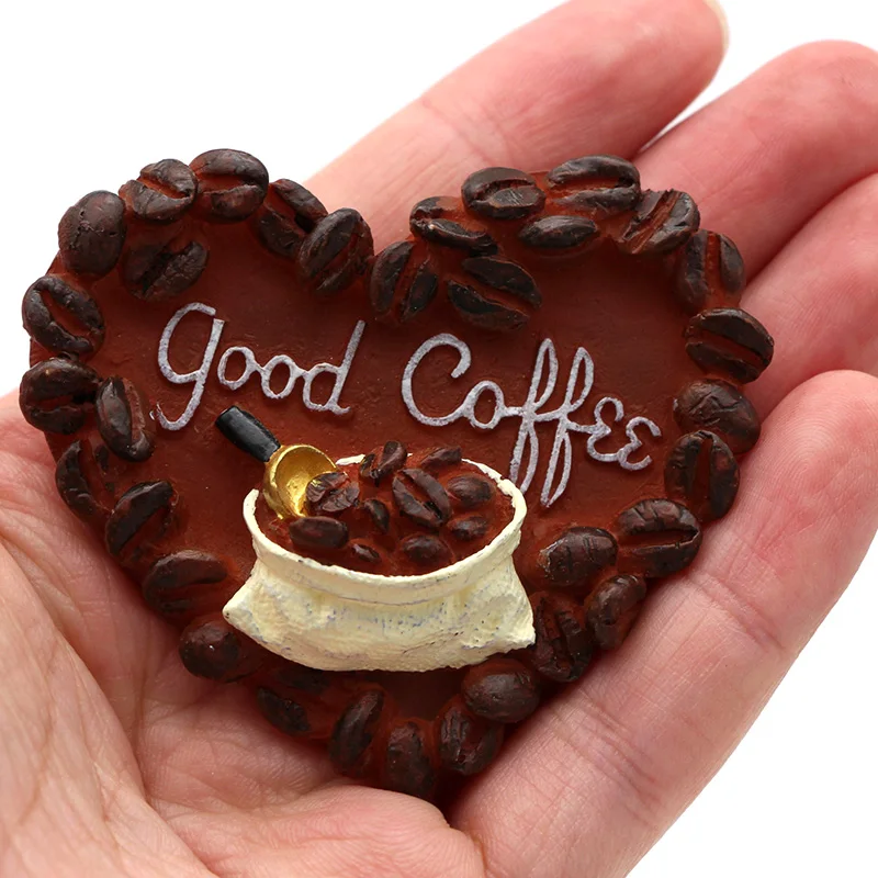 Модель еды 3D фотокофемашина томатный краб хлеб банан магниты на холодильник