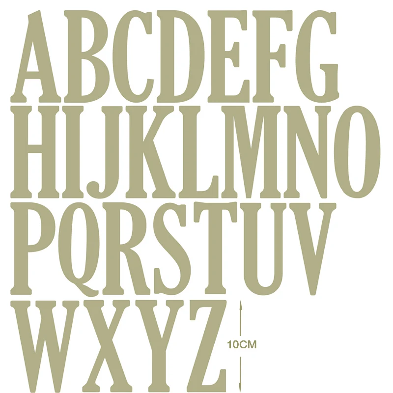 

26 Английских алфавитов 10 см письмо металлические высекальные штампы для «сделай сам» Скрапбукинг Украшение тиснение карта ремесло высечка...
