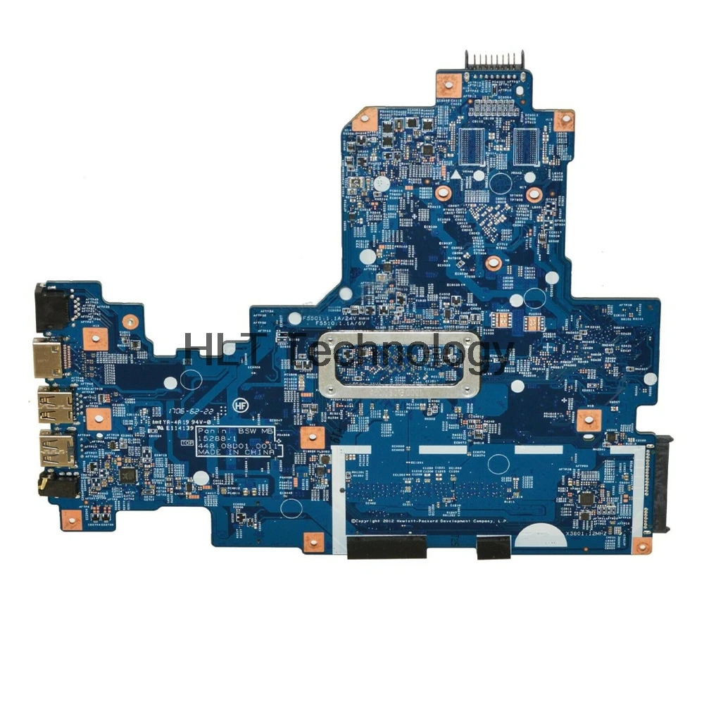 

Laptop motherboard For HP Notebook 17-X SR2KL N3710 CPU 856694-001 856694-601 15288-1 448.08D01.0011 15288-1 Mainboard